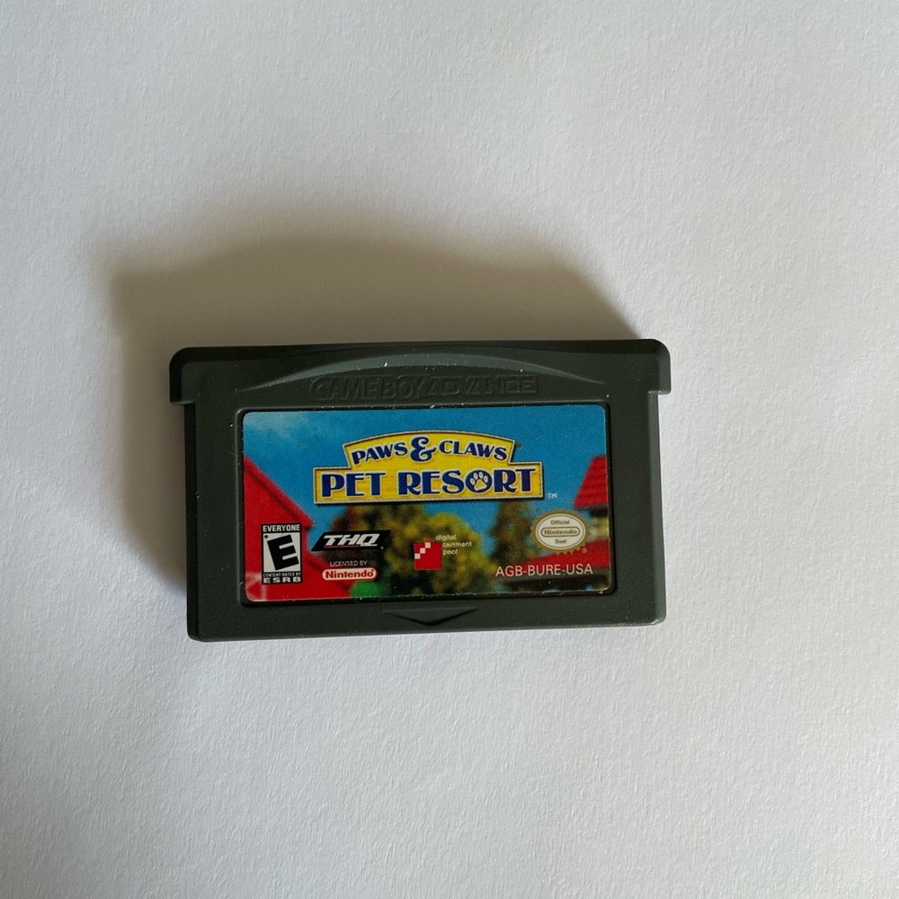 Paws and Claws Pet Resort - Gameboy Advance Game